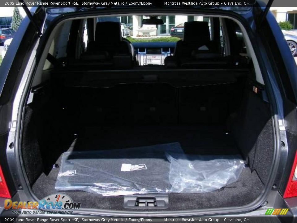 2009 Land Rover Range Rover Sport HSE Stornoway Grey Metallic / Ebony/Ebony Photo #29