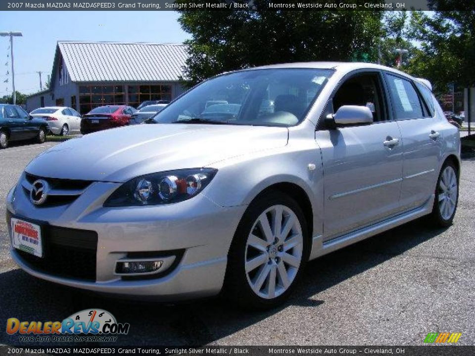 2007 Mazda MAZDA3 MAZDASPEED3 Grand Touring Sunlight Silver Metallic / Black Photo #1