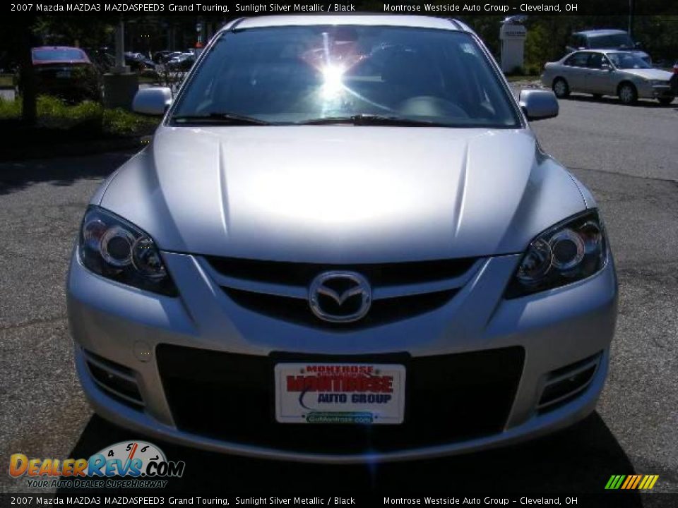 2007 Mazda MAZDA3 MAZDASPEED3 Grand Touring Sunlight Silver Metallic / Black Photo #8