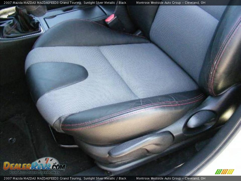 2007 Mazda MAZDA3 MAZDASPEED3 Grand Touring Sunlight Silver Metallic / Black Photo #10