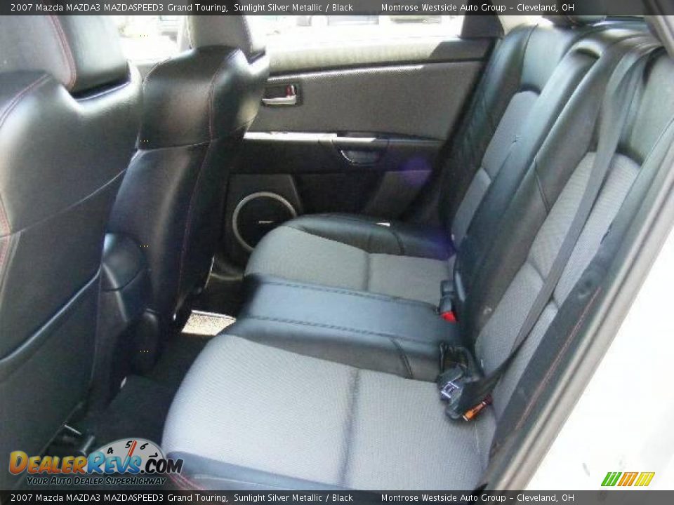 2007 Mazda MAZDA3 MAZDASPEED3 Grand Touring Sunlight Silver Metallic / Black Photo #11