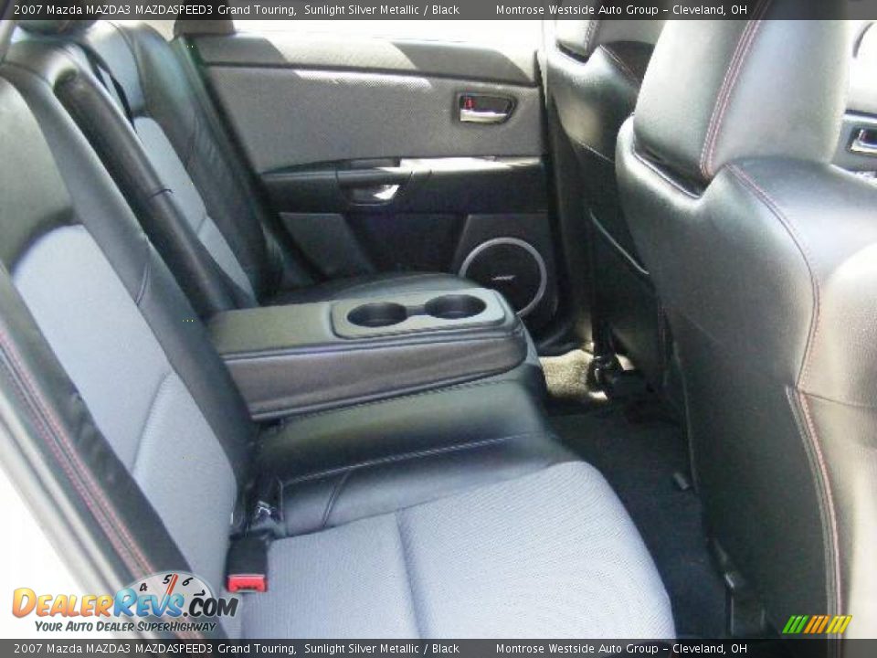 2007 Mazda MAZDA3 MAZDASPEED3 Grand Touring Sunlight Silver Metallic / Black Photo #12