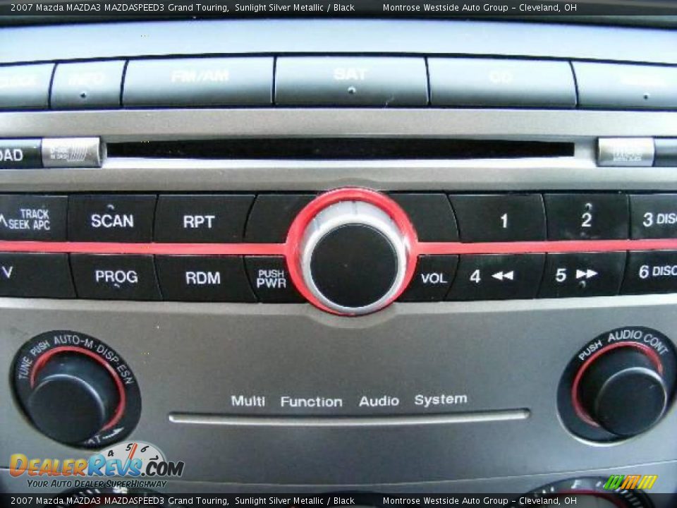 2007 Mazda MAZDA3 MAZDASPEED3 Grand Touring Sunlight Silver Metallic / Black Photo #21