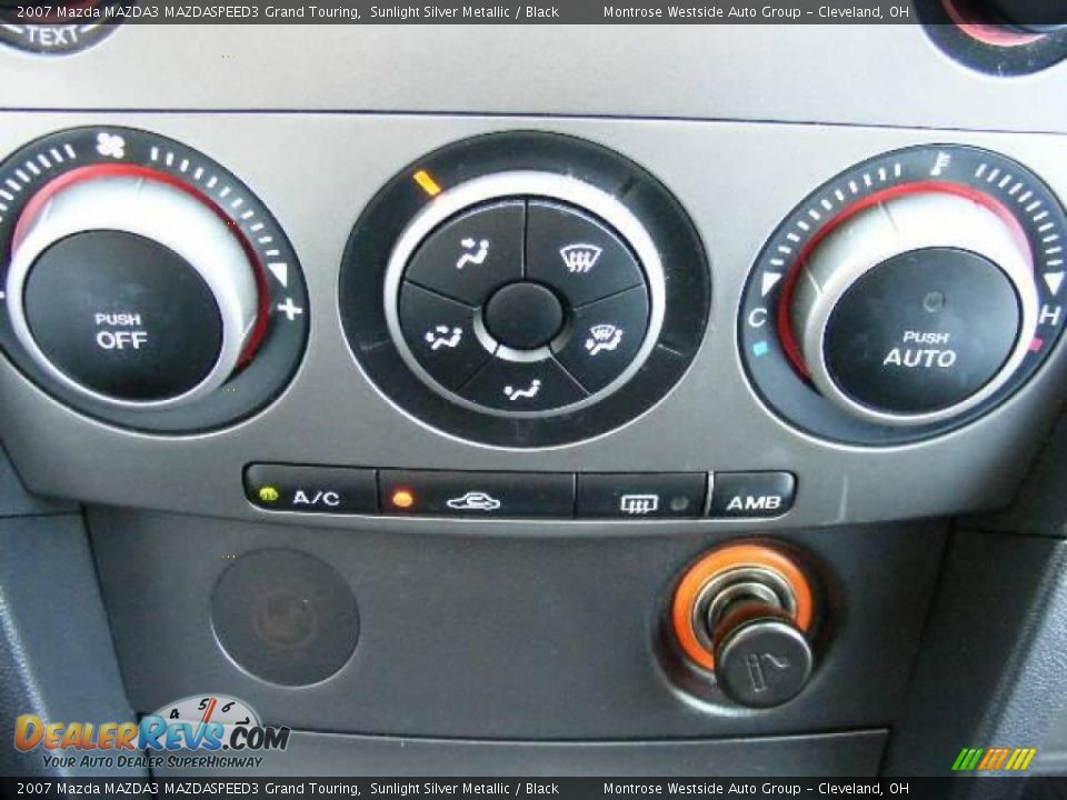2007 Mazda MAZDA3 MAZDASPEED3 Grand Touring Sunlight Silver Metallic / Black Photo #22