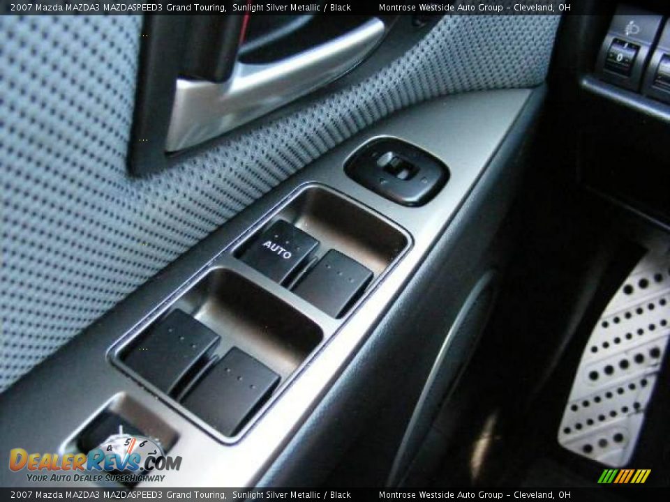 2007 Mazda MAZDA3 MAZDASPEED3 Grand Touring Sunlight Silver Metallic / Black Photo #24
