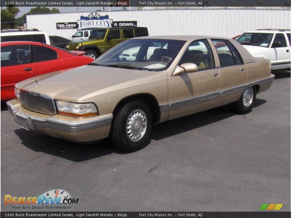 1996 Buick Roadmaster Limited Sedan Light Sandrift Metallic / Beige Photo #1
