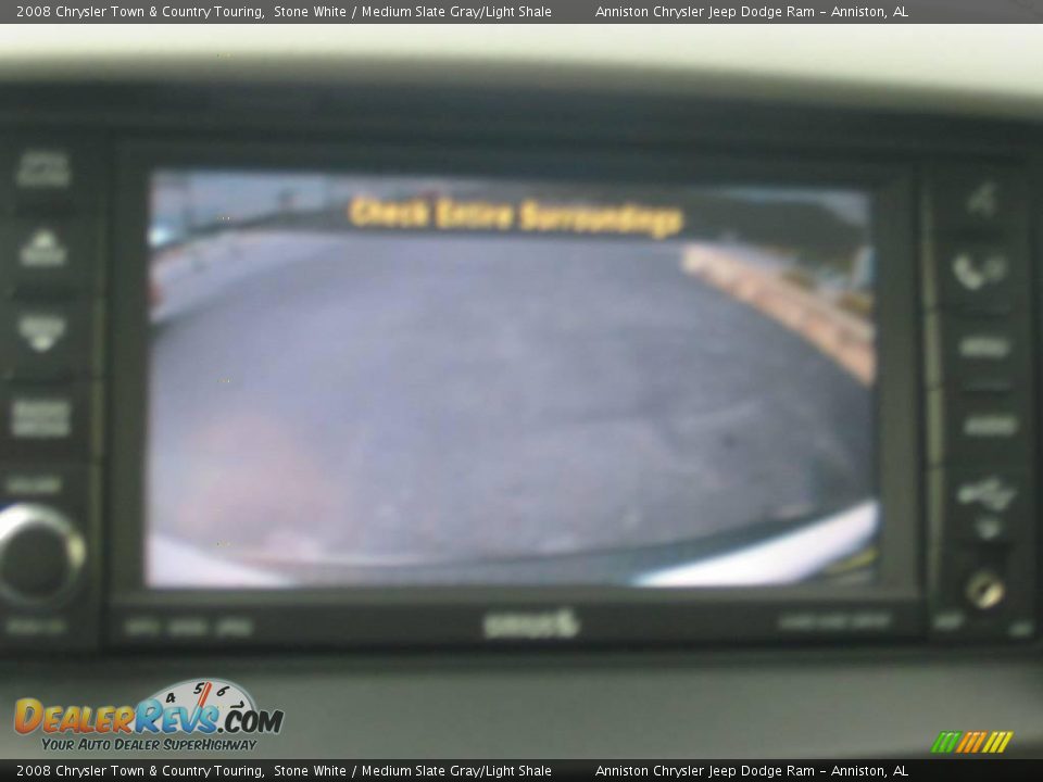 2008 Chrysler Town & Country Touring Stone White / Medium Slate Gray/Light Shale Photo #8
