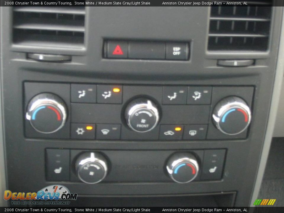 2008 Chrysler Town & Country Touring Stone White / Medium Slate Gray/Light Shale Photo #10