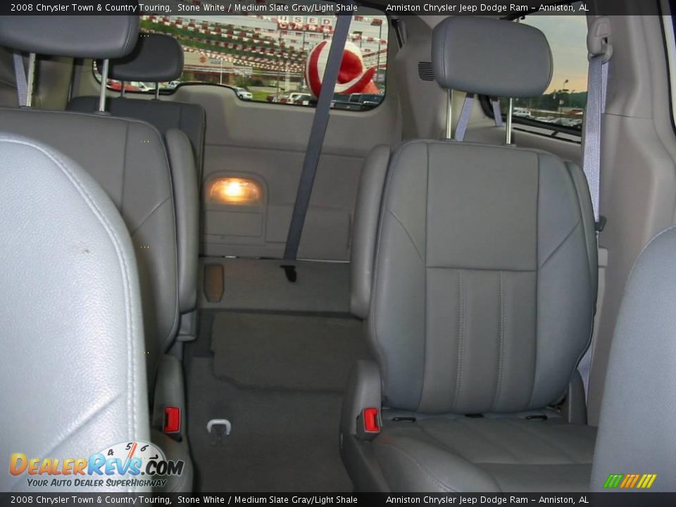 2008 Chrysler Town & Country Touring Stone White / Medium Slate Gray/Light Shale Photo #12