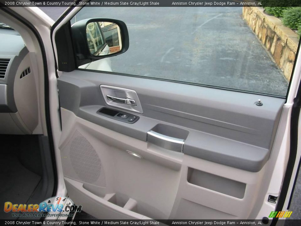 2008 Chrysler Town & Country Touring Stone White / Medium Slate Gray/Light Shale Photo #21