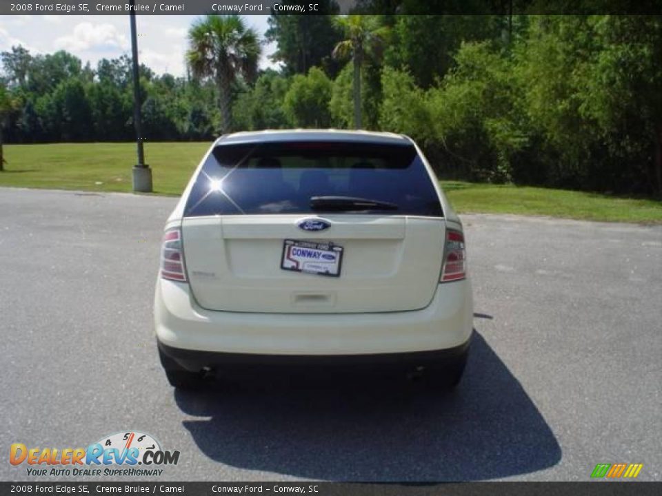 2008 Ford Edge SE Creme Brulee / Camel Photo #6