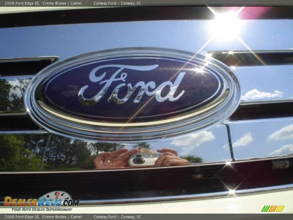 2008 Ford Edge SE Creme Brulee / Camel Photo #12