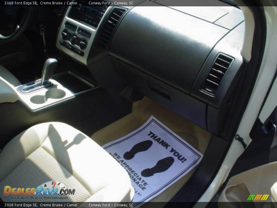 2008 Ford Edge SE Creme Brulee / Camel Photo #17