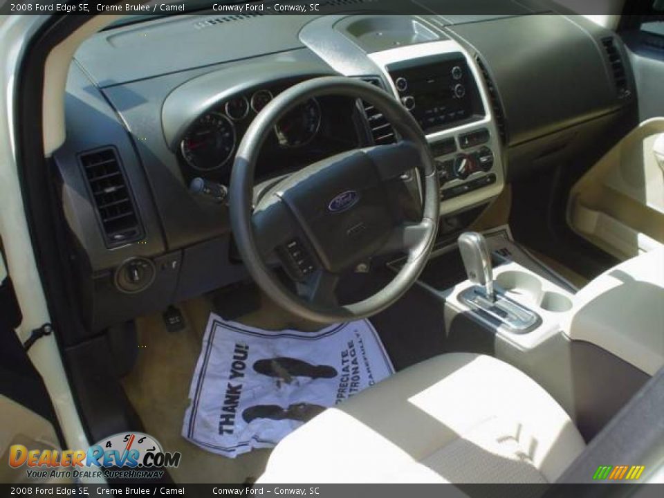 2008 Ford Edge SE Creme Brulee / Camel Photo #19
