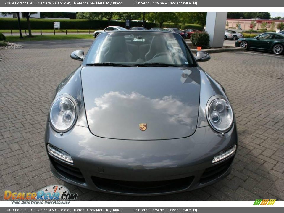 2009 Porsche 911 Carrera S Cabriolet Meteor Grey Metallic / Black Photo #2