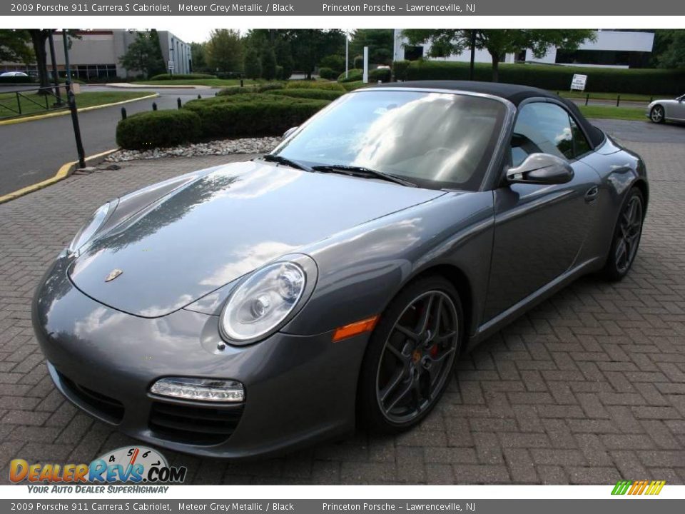 2009 Porsche 911 Carrera S Cabriolet Meteor Grey Metallic / Black Photo #3