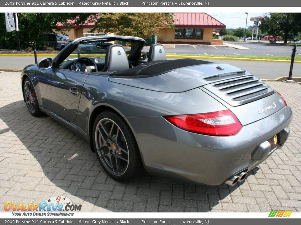 2009 Porsche 911 Carrera S Cabriolet Meteor Grey Metallic / Black Photo #5