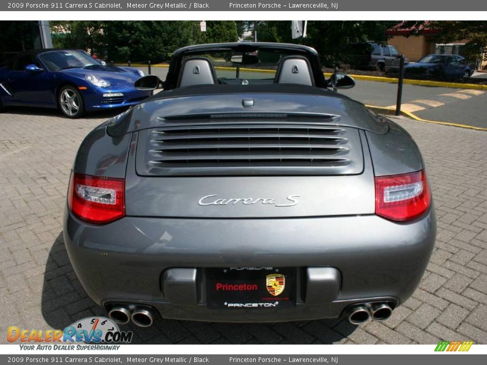 2009 Porsche 911 Carrera S Cabriolet Meteor Grey Metallic / Black Photo #6