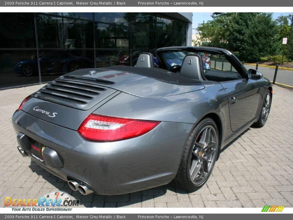 2009 Porsche 911 Carrera S Cabriolet Meteor Grey Metallic / Black Photo #7