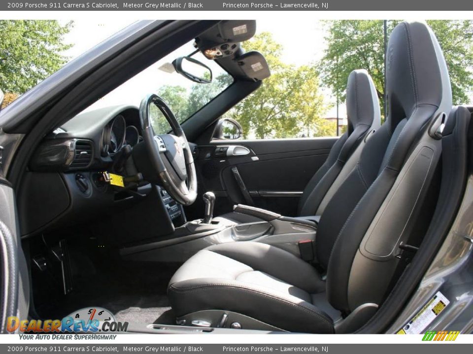 2009 Porsche 911 Carrera S Cabriolet Meteor Grey Metallic / Black Photo #11