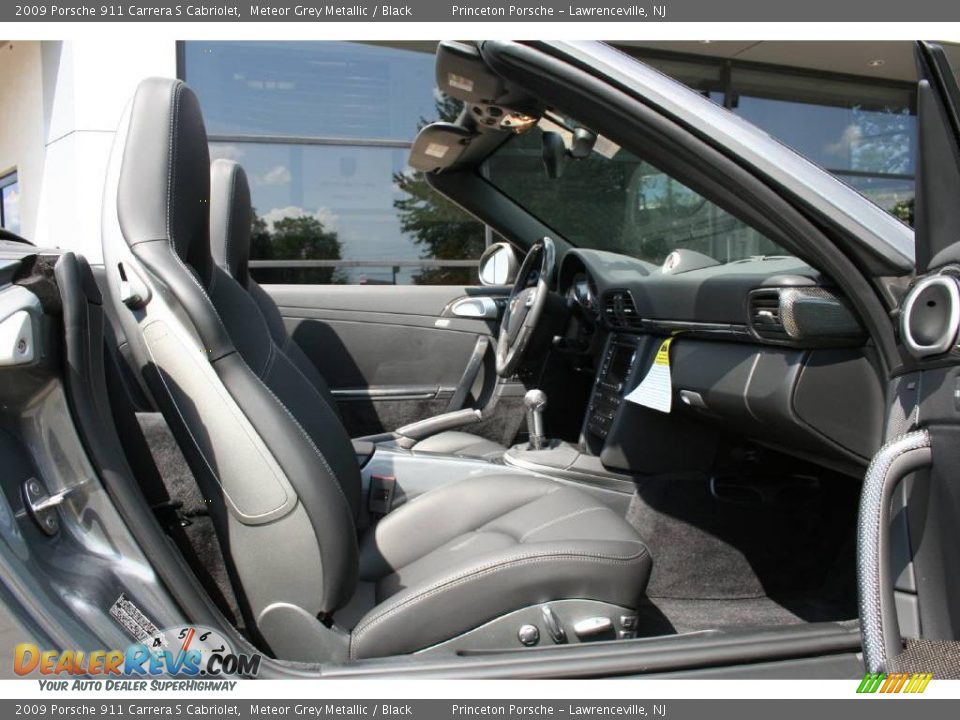 2009 Porsche 911 Carrera S Cabriolet Meteor Grey Metallic / Black Photo #12
