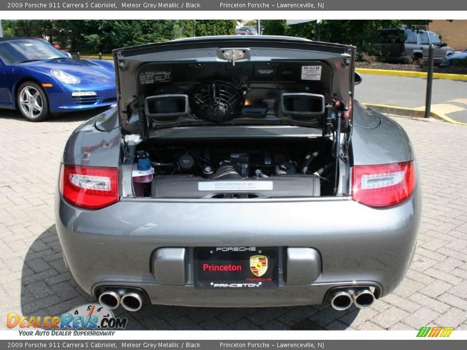 2009 Porsche 911 Carrera S Cabriolet Meteor Grey Metallic / Black Photo #20