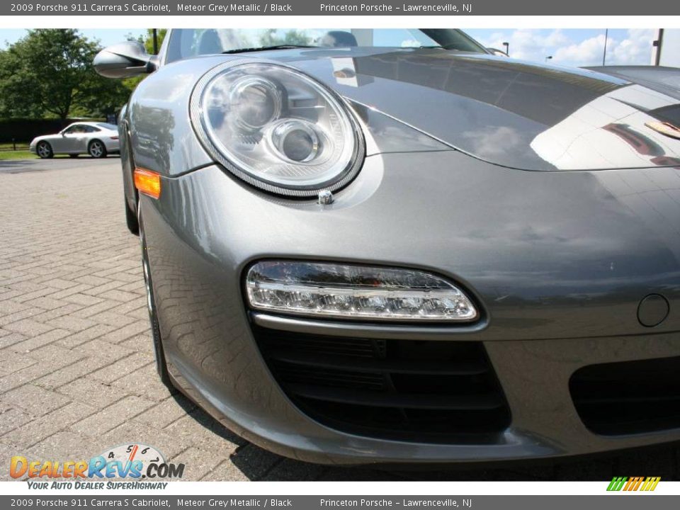 2009 Porsche 911 Carrera S Cabriolet Meteor Grey Metallic / Black Photo #24