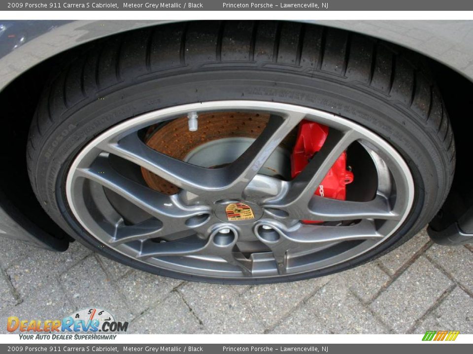 2009 Porsche 911 Carrera S Cabriolet Meteor Grey Metallic / Black Photo #26