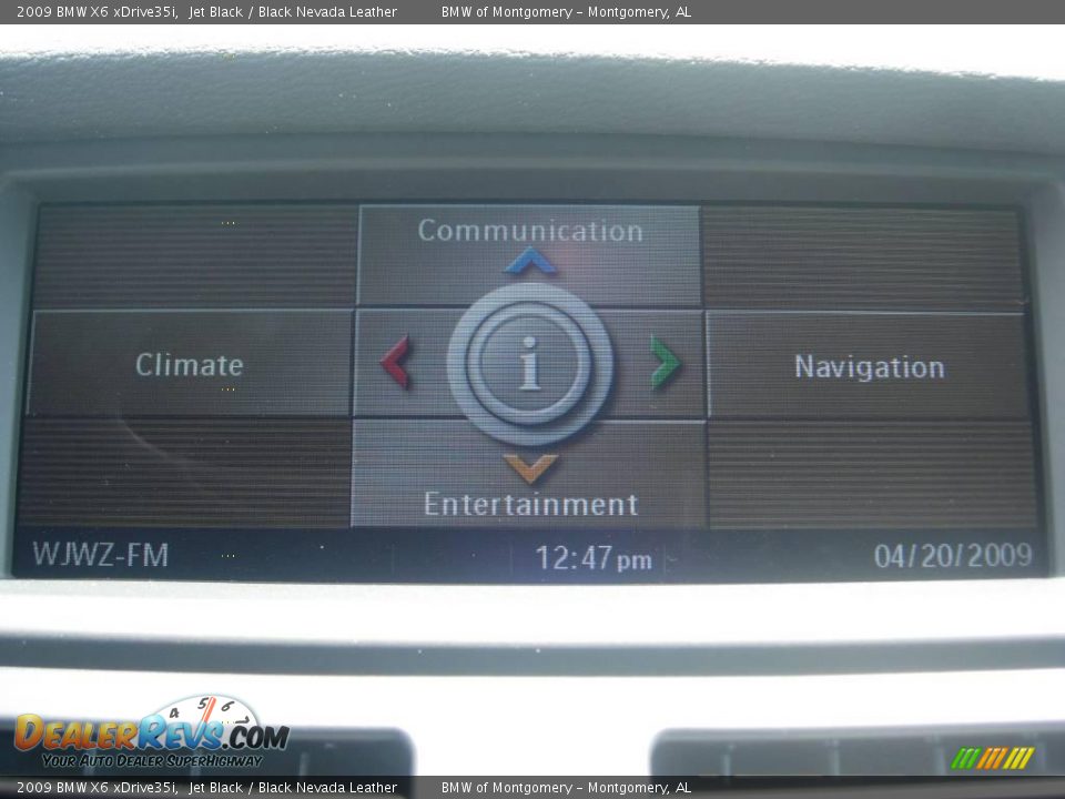 2009 BMW X6 xDrive35i Jet Black / Black Nevada Leather Photo #21