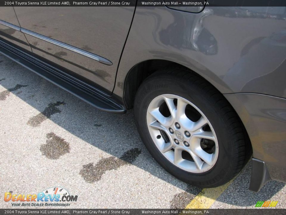 2004 Toyota Sienna XLE Limited AWD Phantom Gray Pearl / Stone Gray Photo #3