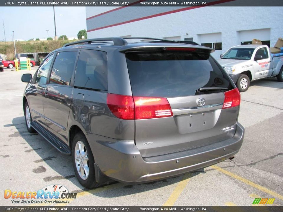 2004 Toyota Sienna XLE Limited AWD Phantom Gray Pearl / Stone Gray Photo #4