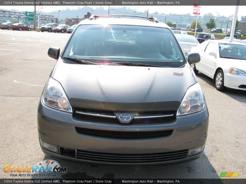 2004 Toyota Sienna XLE Limited AWD Phantom Gray Pearl / Stone Gray Photo #9