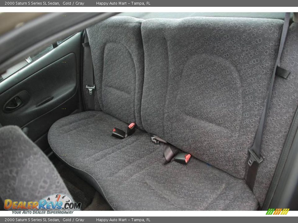 2000 Saturn S Series SL Sedan Gold / Gray Photo #16