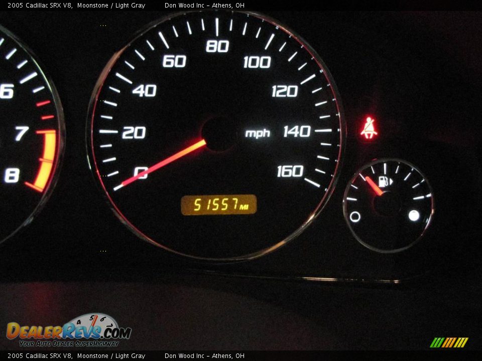 2005 Cadillac SRX V8 Moonstone / Light Gray Photo #18