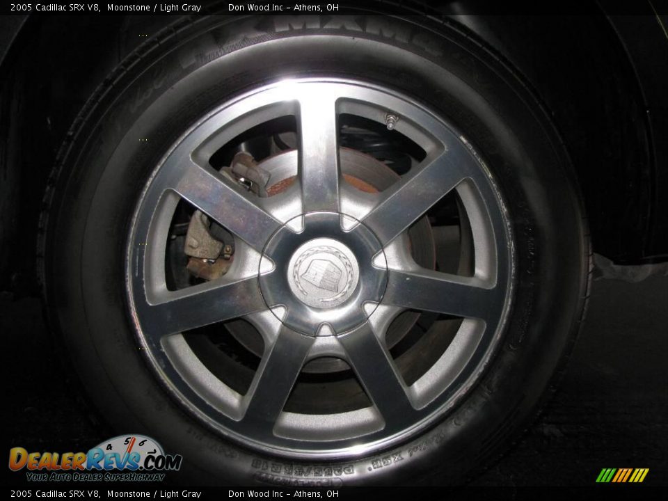 2005 Cadillac SRX V8 Moonstone / Light Gray Photo #21