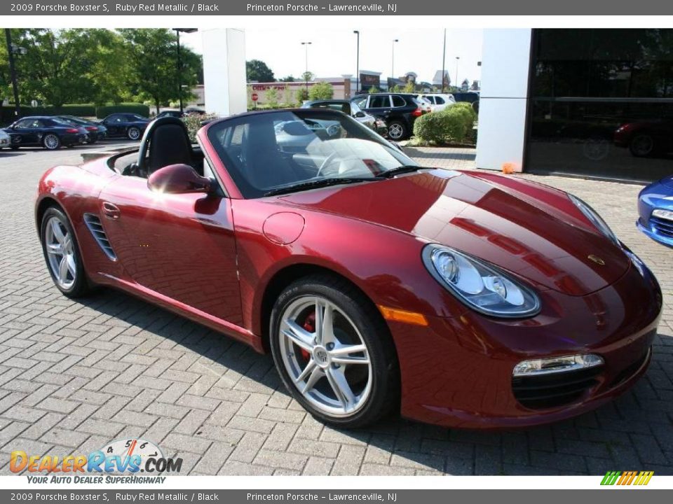 2009 Porsche Boxster S Ruby Red Metallic / Black Photo #1