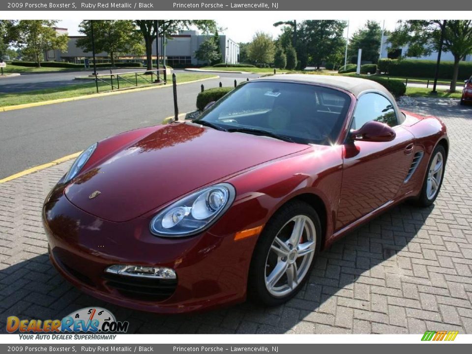 2009 Porsche Boxster S Ruby Red Metallic / Black Photo #3