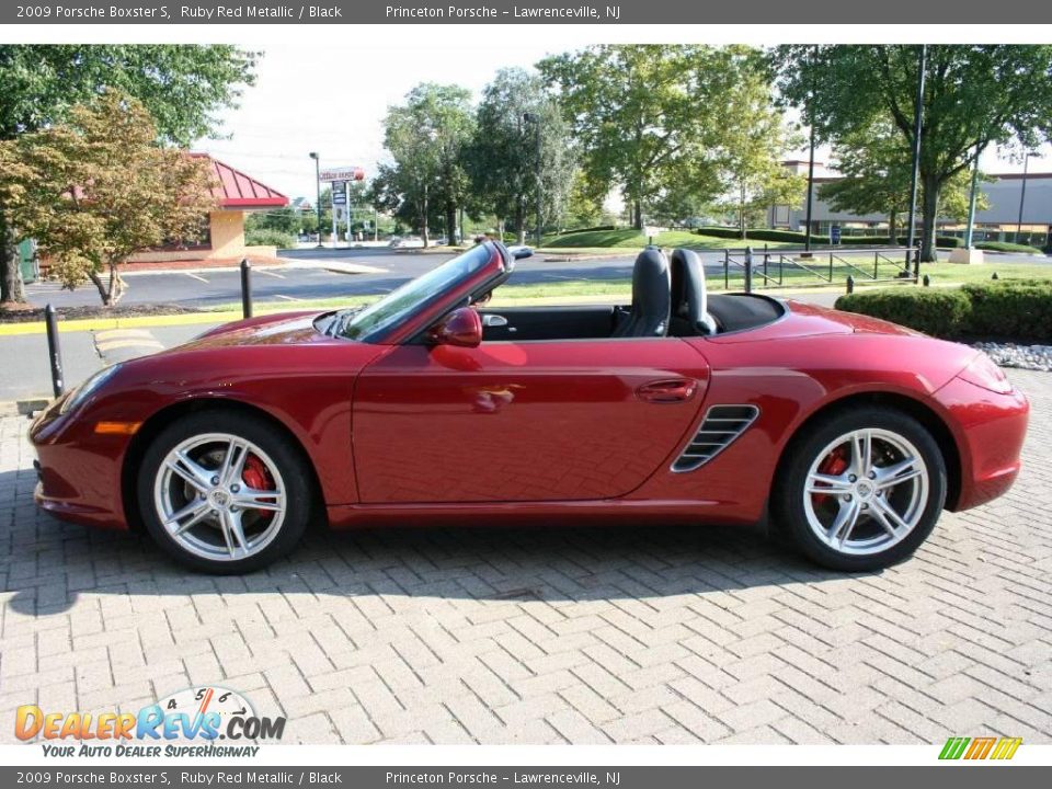 2009 Porsche Boxster S Ruby Red Metallic / Black Photo #4