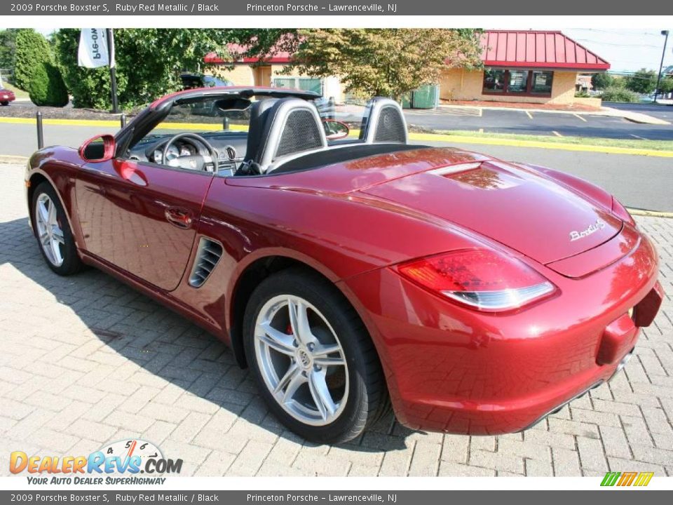 2009 Porsche Boxster S Ruby Red Metallic / Black Photo #5