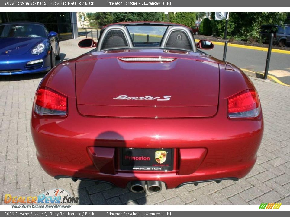 2009 Porsche Boxster S Ruby Red Metallic / Black Photo #6