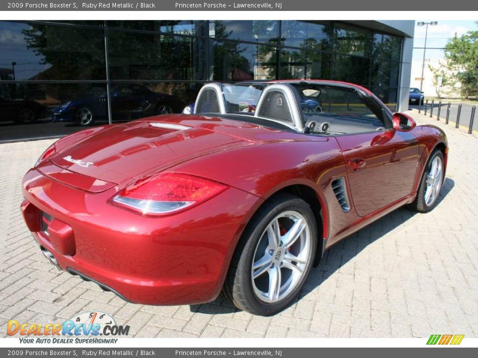 2009 Porsche Boxster S Ruby Red Metallic / Black Photo #7