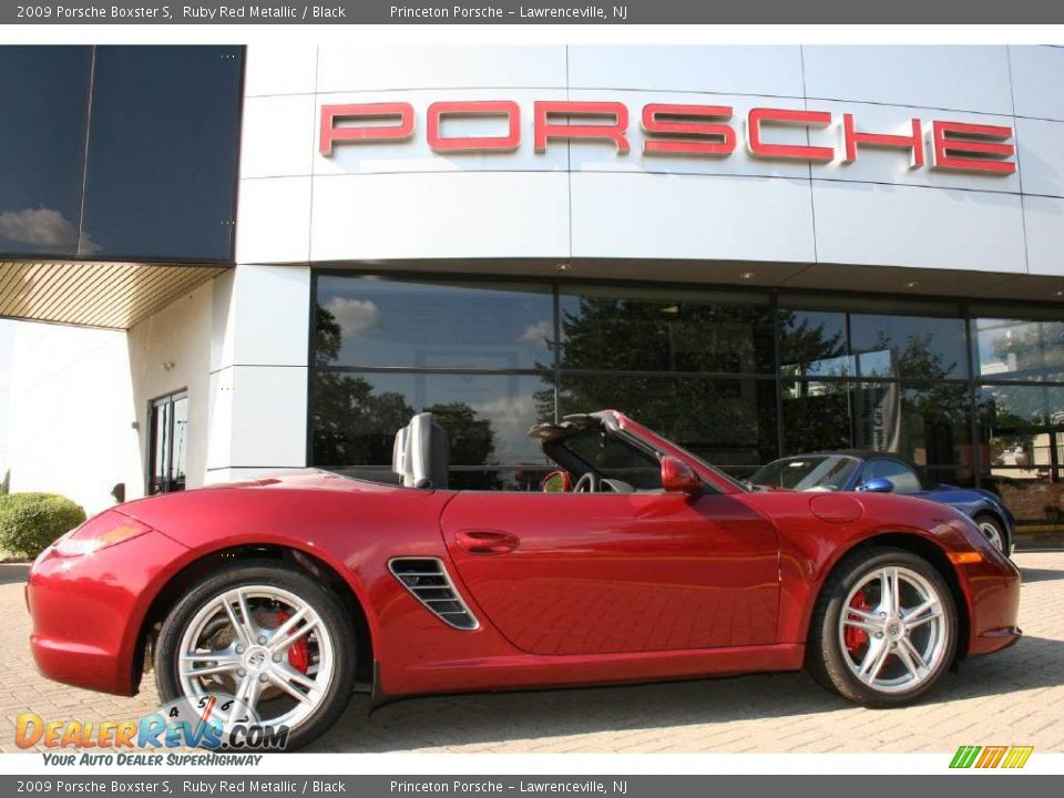 2009 Porsche Boxster S Ruby Red Metallic / Black Photo #8