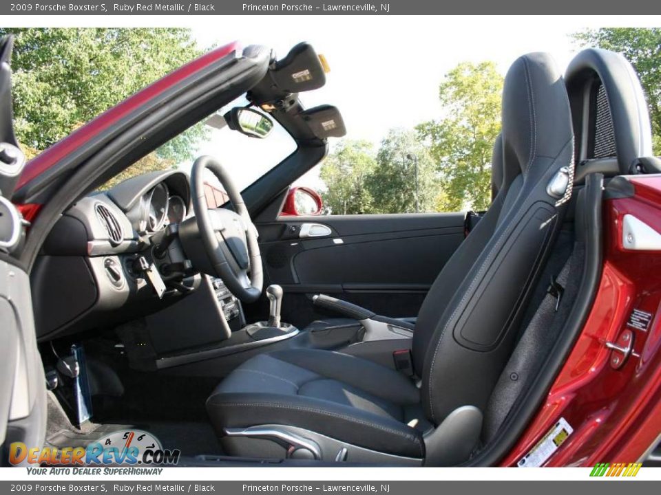 2009 Porsche Boxster S Ruby Red Metallic / Black Photo #11