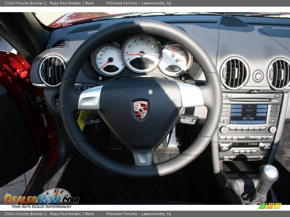 2009 Porsche Boxster S Ruby Red Metallic / Black Photo #14