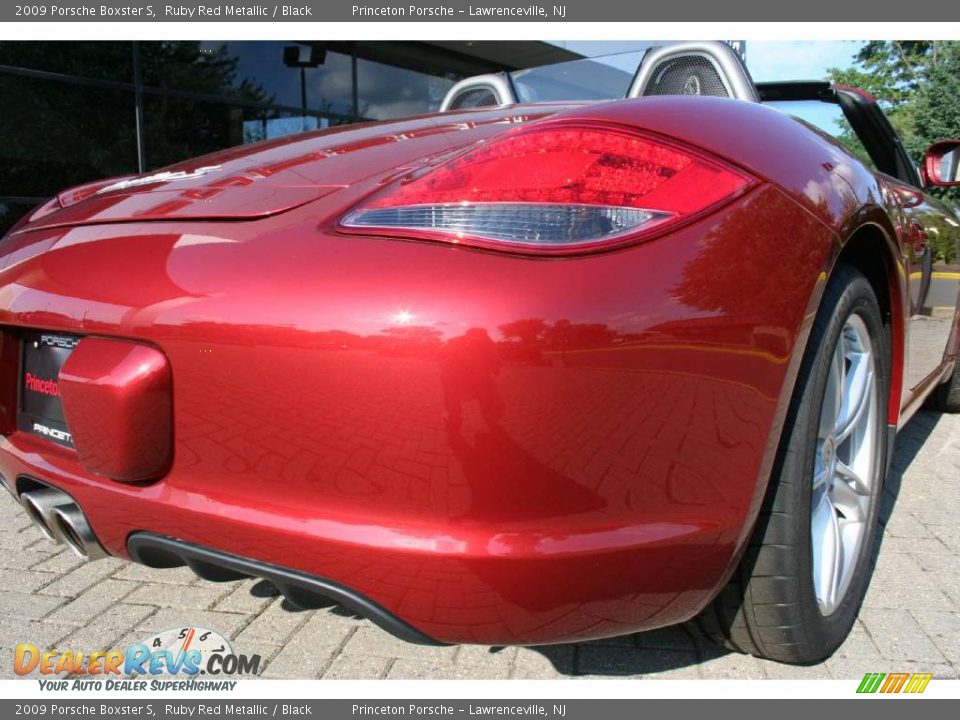 2009 Porsche Boxster S Ruby Red Metallic / Black Photo #22