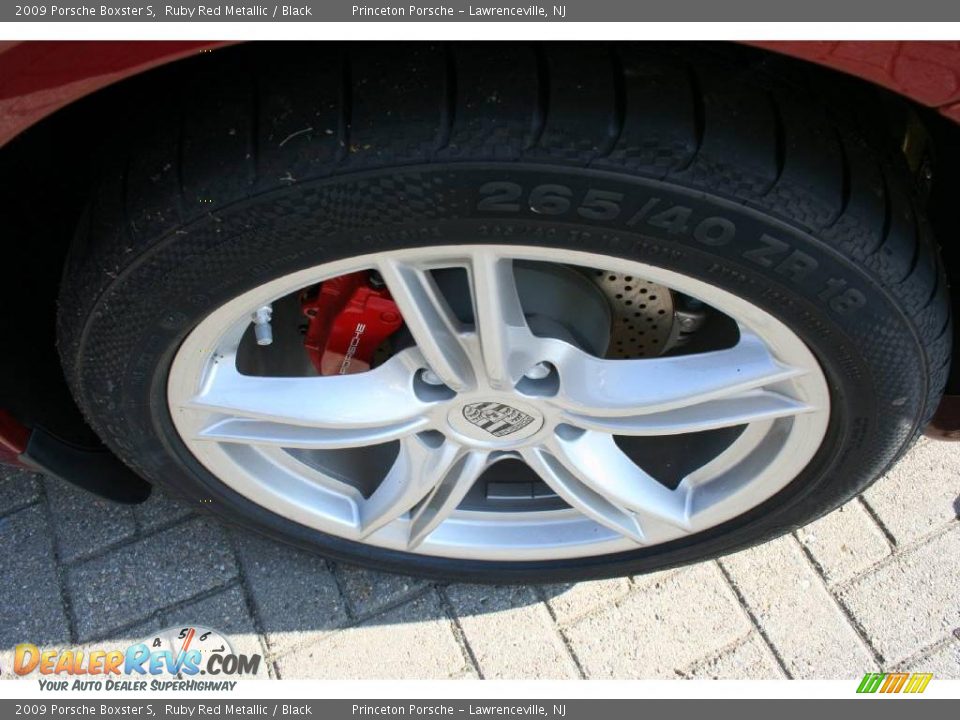 2009 Porsche Boxster S Ruby Red Metallic / Black Photo #25