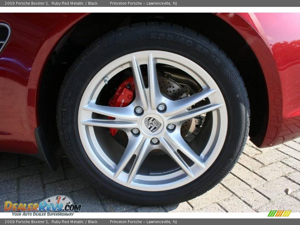 2009 Porsche Boxster S Ruby Red Metallic / Black Photo #26