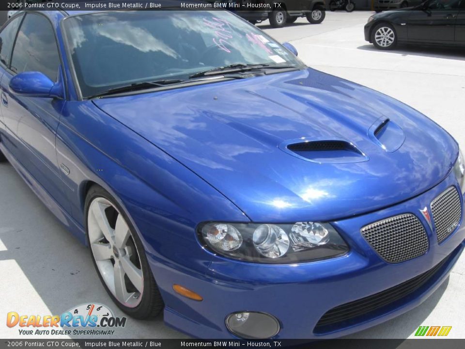 2006 Pontiac GTO Coupe Impulse Blue Metallic / Blue Photo #1