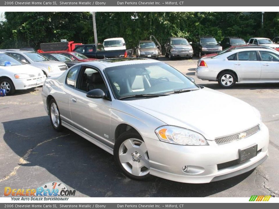 2006 Chevrolet Monte Carlo SS Silverstone Metallic / Ebony Photo #3