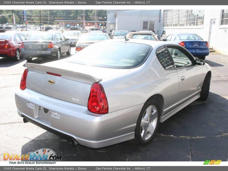 2006 Chevrolet Monte Carlo SS Silverstone Metallic / Ebony Photo #5
